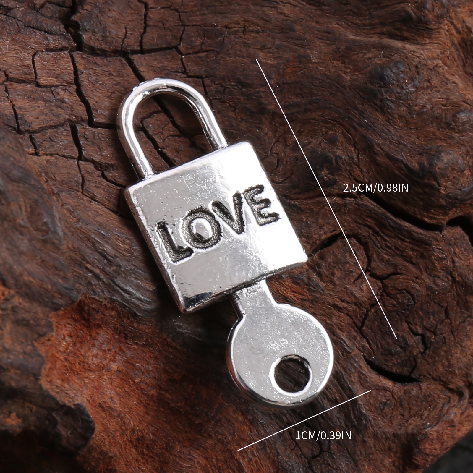 13pcs Retro Key-Integrated Mini Charms Set, Unique Gift
